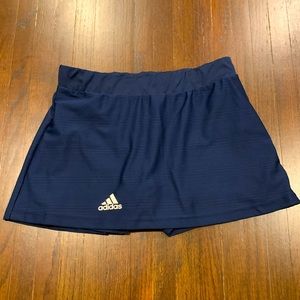Women’s Adidas golf skorts Navy Climalite XS NWOT